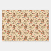 Het leven van de kleurrijke tuinman inpakpapier vel (Voorkant 2)