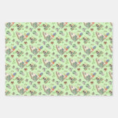 Het leven van de kleurrijke tuinman inpakpapier vel (Voorkant)