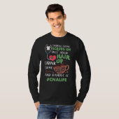 Het leven van de KNA gooit wat struikelblokken op T-shirt (Voorkant volledig)