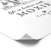 Het leven van de labrador is beter met de aangepas poster (Hoek)