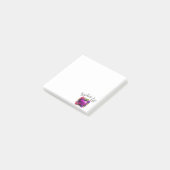 Het leven van de leraar Apple Kleurrijke Werveltje Post-it® Notes (Schuin)