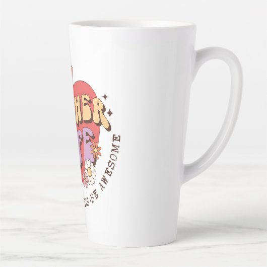 Het leven van de leraar - Wakker worden, onderwijz Latte Mok (Rechts)