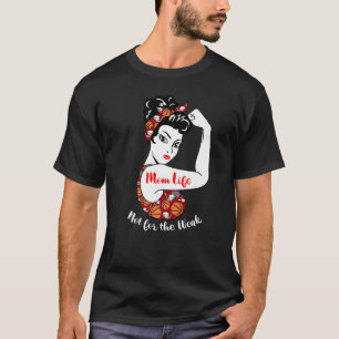 Het leven van de mam is geen week lang voor Basket T-shirt