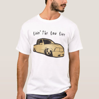 Het leven van de mensen met een laag leven t-shirt