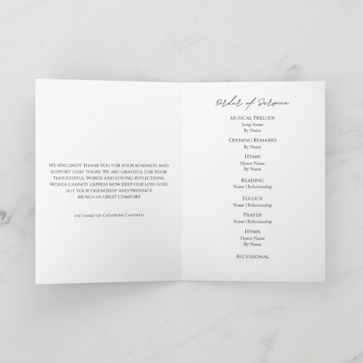 Het leven van de moderne boogbegrafenis vieren programma (Binnen)