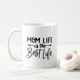 Het leven van de moeder is het beste leven - Grapp Koffiemok