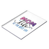 Het leven van de moeder is het beste leven notitieboek (Linkerzijde)