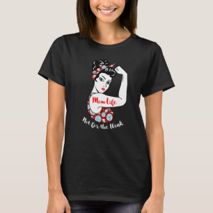 Het leven van de moeder niet voor de week Volleyba T-shirt