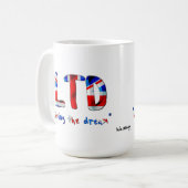 Het leven van de Mok van de Dream (Voorkant links)