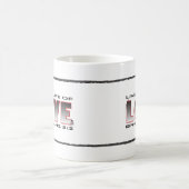 Het leven van de Mok van de Liefde (Center)