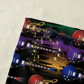 Het leven van de Muziek - Guitar Strandlaken (In situ)