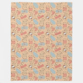 Het leven van de nit fleece deken (Voorkant)