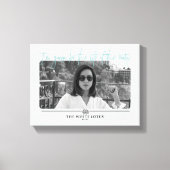 Het leven van de partij - De witte lotus Canvas Afdruk (Voorkant)