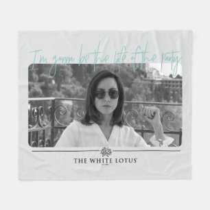 Het leven van de partij - De witte lotus Fleece Deken