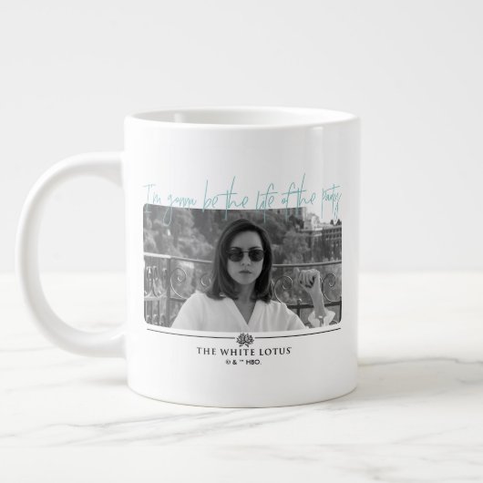 Het leven van de partij - De witte lotus Grote Koffiekop (Links)