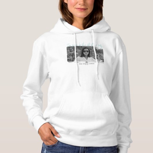 Het leven van de partij - De witte lotus Hoodie (Voorkant)