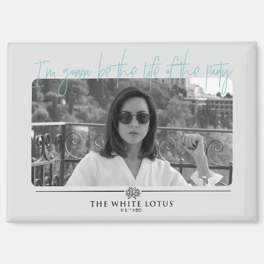 Het leven van de partij - De witte lotus Magneet (Voorkant)