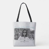 Het leven van de partij - De witte lotus Tote Bag (Achterkant)
