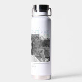 Het leven van de partij - De witte lotus Waterfles (Achterkant)