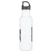 Het leven van de partij - De witte lotus Waterfles (Achterkant)