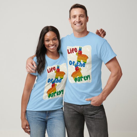 Het leven van de partij Grappig Verjaardag Pinata  T-shirt (Unisex)