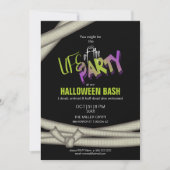 Het leven van de Partij Mummy Halloween Groene ID6 Kaart (Voorkant)