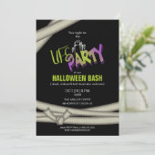 Het leven van de Partij Mummy Halloween Groene ID6 Kaart (Staand voorkant)