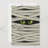 Het leven van de Partij Mummy Halloween Groene ID6 Kaart (Achterkant)