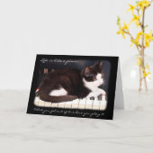 Het Leven van de Redding van de Kat van Greyfoot Kaart (Gele Bloem)