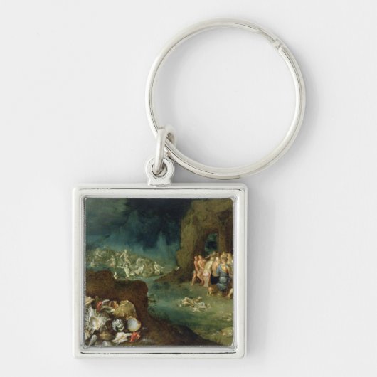 Het leven van de schelpen met het feest van de god sleutelhanger (Voorkant)