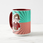 Het leven van de Scrub | Humor voor medisch beroep Mok (Voorkant links)