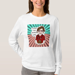 Het leven van de Scrub   Humor voor medisch beroep T-shirt