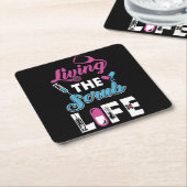 Het leven van de Scrub Leven - Stethoscoop Gift Kartonnen Onderzetters (Schuin)