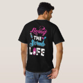 Het leven van de Scrub Leven - Stethoscoop Gift T-shirt (Achterkant volledig)