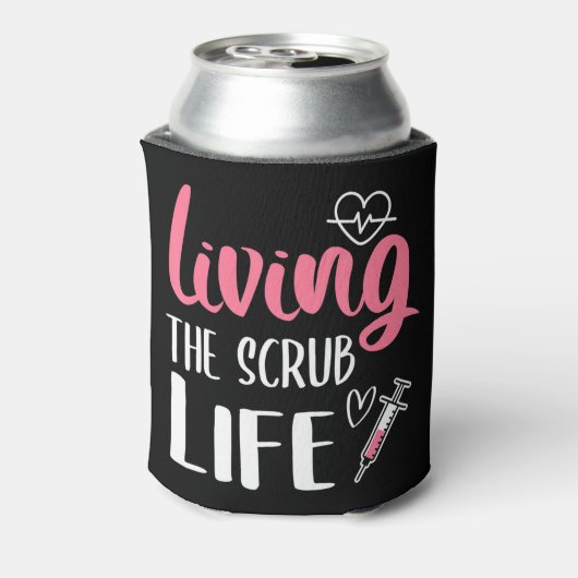 Het leven van de Scrub-verpleegster die het leven  Blikjeskoeler (Blikje Achterkant)