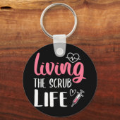 Het leven van de Scrub-verpleegster die het leven Sleutelhanger (Voorkant)