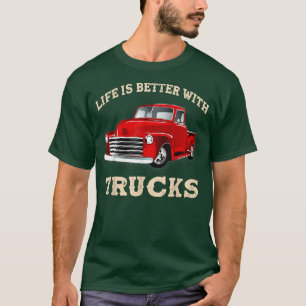 Het leven van de vrachtwagenchauffeur is beter met t-shirt