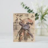 Het leven van de Waterroep in het kamp Briefkaart (Staand voorkant)