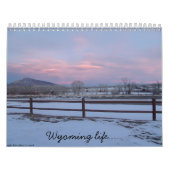 Het leven van de Wyoming... Kalender (Hoes)