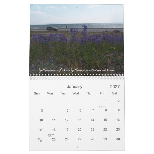 Het leven van de Wyoming... Kalender (Jan 2027)