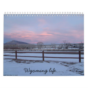 Het leven van de Wyoming... Kalender