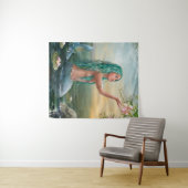 Het leven van de Zeemeermin Wandkleed (In Situ (horizontaal))