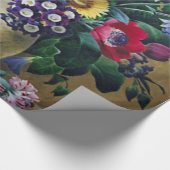 Het leven van de zomerbloemen cadeaupapier (Hoek)