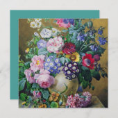 Het leven van de zomerbloemen kaart (Voorkant / Achterkant)