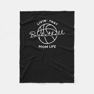 Het leven van die Basketball mama Fleece Deken