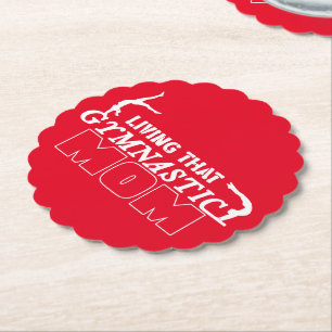 Het leven van die gymnastiekmoeder, Gymnastiek Lov Kartonnen Onderzetters