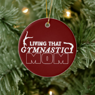 Het leven van die gymnastiekmoeder, Gymnastiek Lov Keramisch Ornament