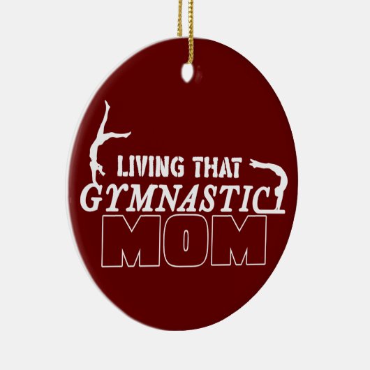 Het leven van die gymnastiekmoeder, Gymnastiek Lov Keramisch Ornament (Rechts)