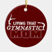 Het leven van die gymnastiekmoeder, Gymnastiek Lov Keramisch Ornament (Voorkant)