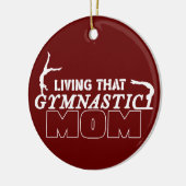 Het leven van die gymnastiekmoeder, Gymnastiek Lov Keramisch Ornament (Links)